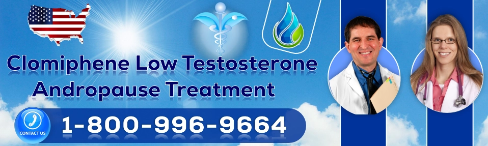 clomiphene low testosterone andropause treatment