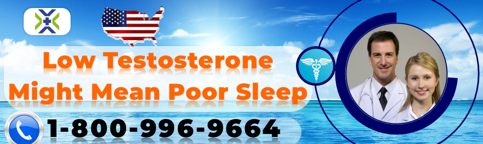 low testosterone might mean poor sleep