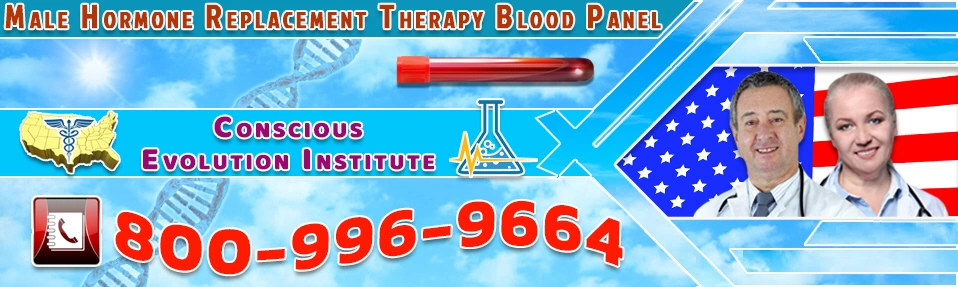 male hormone replacement therapy blood panel
