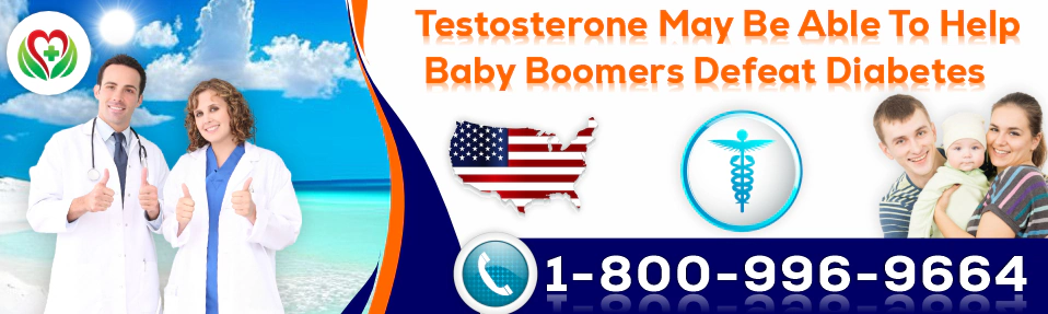 testosterone may be able to help baby boomers defeat diabetes