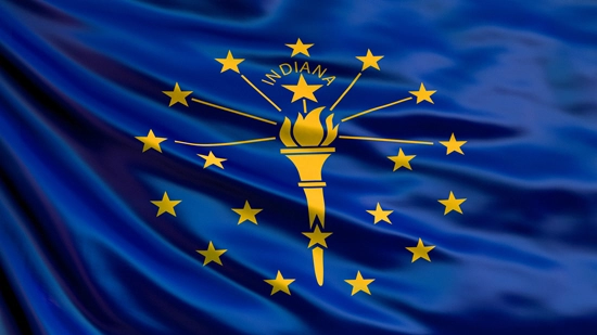 Indiana state flag, medical clinics