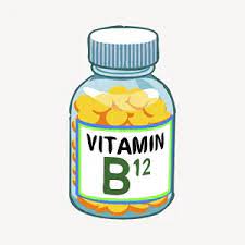 bottle of vitamin B12
